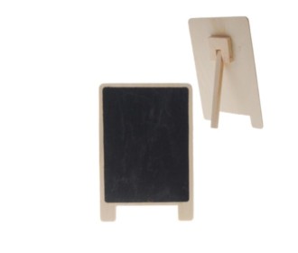 Πινακίδα μαυροπίνακα ξύλινη σε φυσικό χρώμα Υ13,5x9εκ. Πινακίδα μαυροπίνακα ξύλινη σε φυσικό χρώμα Υ13,5x9εκ.
