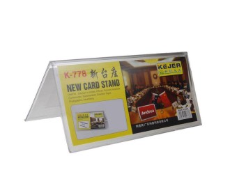 Σταντ ακρυλικό τύπου Λ Υ9x25εκ.