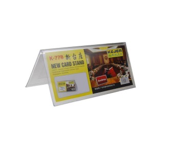 Σταντ ακρυλικό τύπου Λ Υ5,5x9εκ.