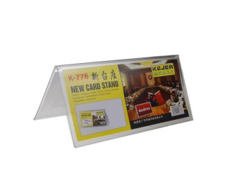 Σταντ ακρυλικό τύπου Λ Υ10x15εκ.