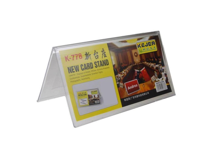 Σταντ ακρυλικό τύπου Λ Υ15x30εκ. Σταντ ακρυλικό τύπου Λ Υ15x30εκ.