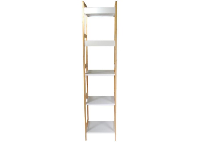 Ραφιέρα ξύλινη Nextdeco με 5 ράφια Υ127.5x29,5x29εκ. Ραφιέρα ξύλινη Nextdeco με 5 ράφια Υ127.5x29,5x29εκ.