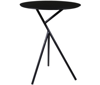 Τραπεζάκι μεταλλικό Nextdeco μαύρο Ø45εκ. Τραπεζάκι μεταλλικό Nextdeco μαύρο Ø45εκ.