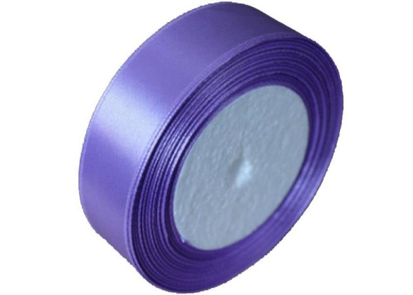 Κορδέλα σατέν με ούγια ανοιχτό μωβ 2,5εκ. x 22μ. Κορδέλα σατέν με ούγια ανοιχτό μωβ 2,5εκ. x 22μ.