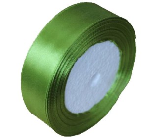 Κορδέλα σατέν με ούγια ανοιχτό πράσινο 2,5εκ. x 22μ. Κορδέλα σατέν με ούγια ανοιχτό πράσινο 2,5εκ. x 22μ.