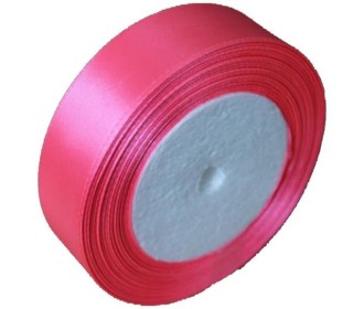 Κορδέλα σατέν με ούγια σκ. ροζ 2,5εκ. x 22μ. Κορδέλα σατέν με ούγια σκ. ροζ 2,5εκ. x 22μ.