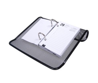 Βάση ημερολογίου μεταλλική μαύρη 21.5x19x5εκ.