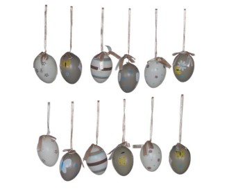 Σακουλάκι με 12 διακοσμητικά πασχαλινά αυγά #2