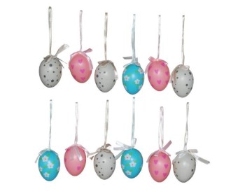 Σακουλάκι με 12 διακοσμητικά πασχαλινά αυγά #5