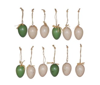 Σακουλάκι με 12 διακοσμητικά πασχαλινά αυγά #6