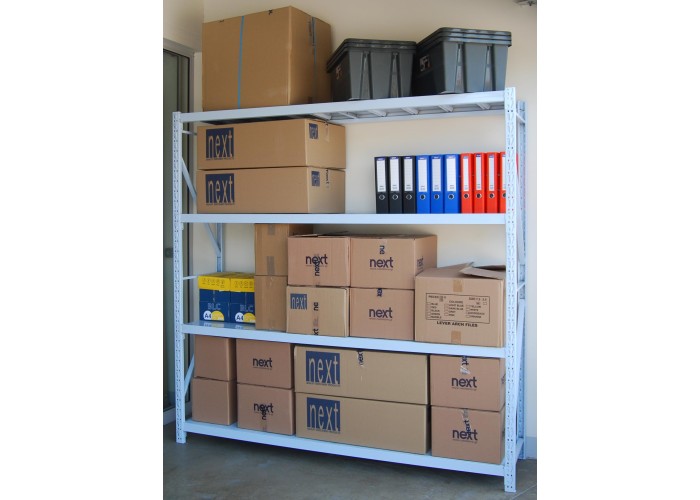 Ραφιέρα μεταλλική ΤΙΤΑΝ με 4 ράφια Y200x200x50εκ. Ραφιέρα μεταλλική ΤΙΤΑΝ με 4 ράφια Y200x200x50εκ.