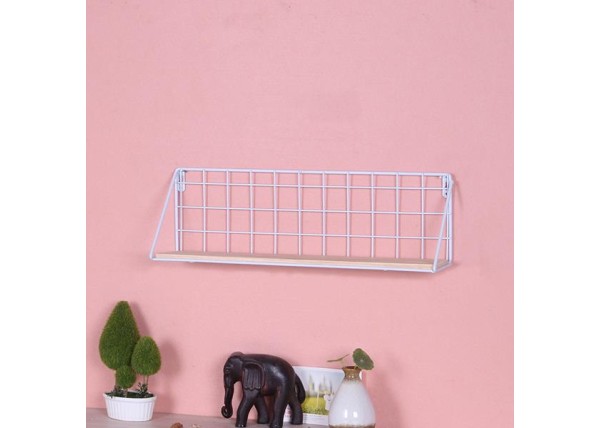 Ράφι επιτοίχιο Nextdeco minimal λευκό 44,5x11,5xY15,5εκ. Ράφι επιτοίχιο Nextdeco minimal λευκό 44,5x11,5xY15,5εκ.