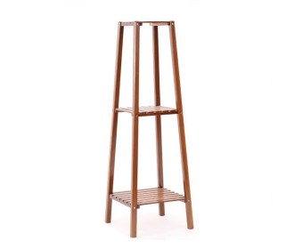 Ανθοστήλη ξύλινη 3 επιπέδων Υ100x32x32εκ. Ανθοστήλη ξύλινη 3 επιπέδων Υ100x32x32εκ.