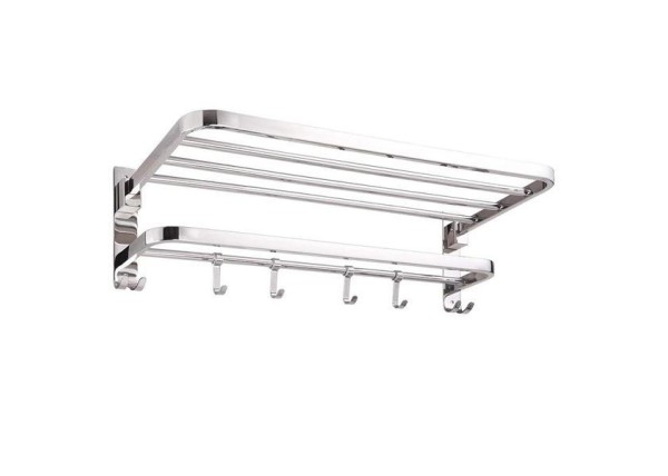 Κρεμάστρα επιτοίχια inox Υ18,6x80x23εκ. Κρεμάστρα επιτοίχια inox Υ18,6x80x23εκ.