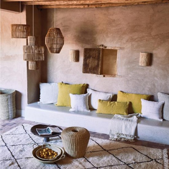 Φωτιστικό οροφής από rattan Y22xØ30εκ. Φωτιστικό οροφής από rattan Y22xØ30εκ.