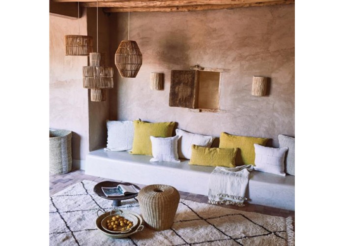 Φωτιστικό οροφής από rattan Y22xØ30εκ. Φωτιστικό οροφής από rattan Y22xØ30εκ.
