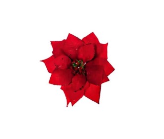 Χριστουγεννιάτικο λουλούδι κόκκινο 20εκ. για το δέντρο Χριστουγεννιάτικο λουλούδι κόκκινο 20εκ. για το δέντρο