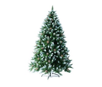 Χριστουγεννιάτικο δέντρο πράσινο με κουκουνάρες 1,5μ. Χριστουγεννιάτικο δέντρο πράσινο με κουκουνάρες 1,5μ.