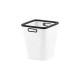 Κάδος απορριμάτων πλαστικός 10lt 20x20xΥ27εκ. λευκός Κάδος απορριμάτων πλαστικός 10lt 20x20xΥ27εκ. λευκός
