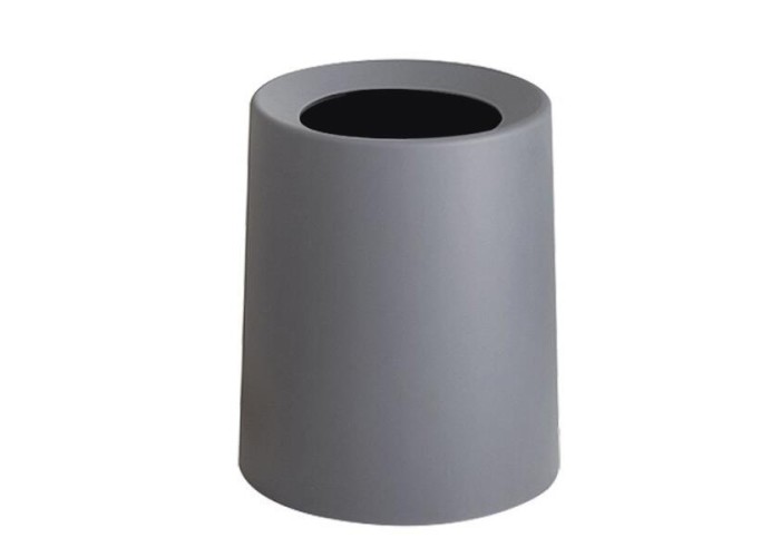 Κάδος απορριμμάτων PP 10lt 23x23xΥ31εκ. γκρι