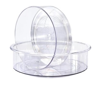 Δίσκος οργάνωσης περιστροφικός διάφανος 24x23xY8,7xεκ.