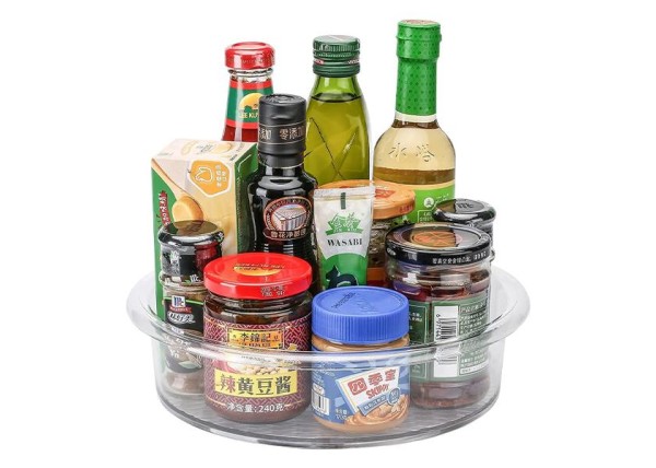 Δίσκος οργάνωσης περιστροφικός διάφανος 31x28,5xY9xεκ. Δίσκος οργάνωσης περιστροφικός διάφανος 31x28,5xY9xεκ.