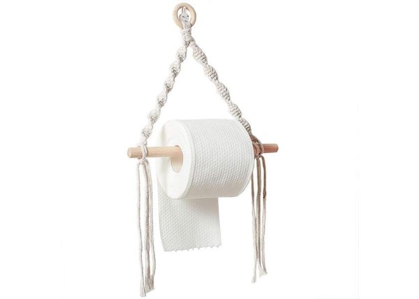 Κρεμαστό επιτοίχιο μακραμέ 25x20εκ. Κρεμαστό επιτοίχιο μακραμέ 25x20εκ.