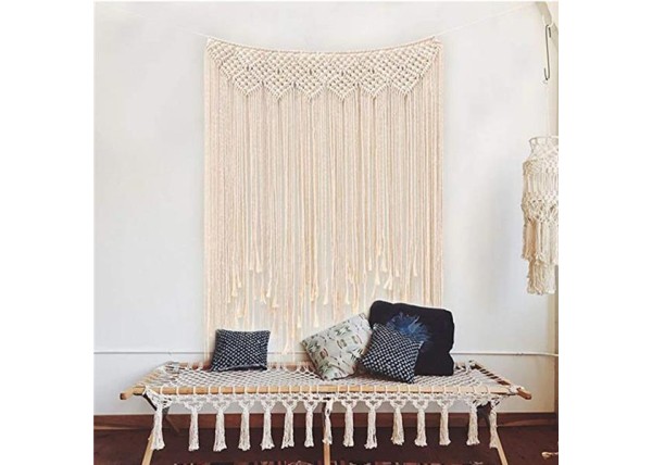 Επιτοίχιο διακόσμητικό μακραμέ XL 100x105εκ. Επιτοίχιο διακόσμητικό μακραμέ XL 100x105εκ.