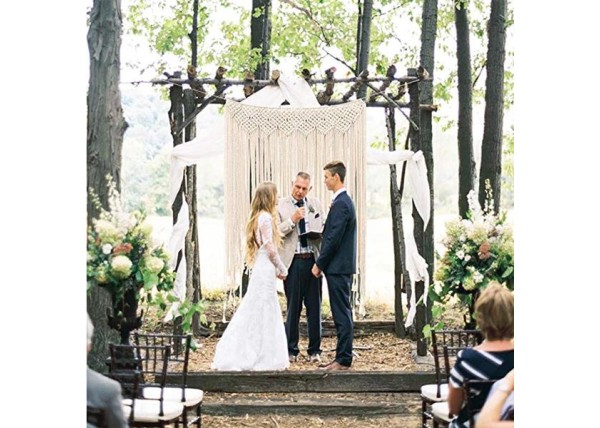 Επιτοίχιο διακόσμητικό μακραμέ XL 100x105εκ. Επιτοίχιο διακόσμητικό μακραμέ XL 100x105εκ.