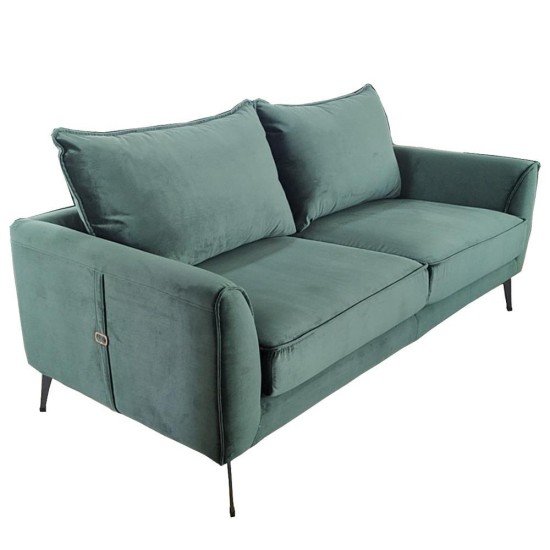 Καναπές διθέσιος Nextdeco Harold πετρόλ Y87x180x88εκ. Καναπές διθέσιος Nextdeco Harold πετρόλ Y87x180x88εκ.