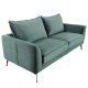Καναπές διθέσιος Nextdeco Harold πετρόλ Y87x180x88εκ. Καναπές διθέσιος Nextdeco Harold πετρόλ Y87x180x88εκ.