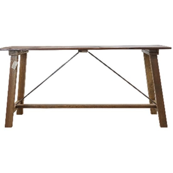 Κονσόλα Nextdeco Tribeca από ξύλο teak - mahoni Υ80x100x40εκ. Κονσόλα Nextdeco Tribeca από ξύλο teak - mahoni Υ80x100x40εκ.