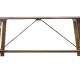Κονσόλα Nextdeco Tribeca από ξύλο teak - mahoni Υ80x100x40εκ. Κονσόλα Nextdeco Tribeca από ξύλο teak - mahoni Υ80x100x40εκ.
