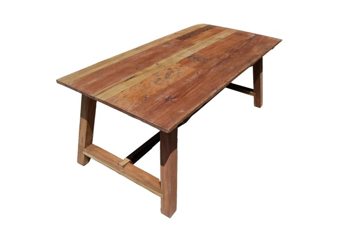 Τραπέζι Nextdeco Tribeca ανακυκλωμένο ξύλο teak - mahoni Υ73x90x180εκ. Τραπέζι Nextdeco Tribeca ανακυκλωμένο ξύλο teak - mahoni Υ73x90x180εκ.