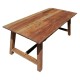 Τραπέζι Nextdeco Tribeca από ξύλο teak - mahoni Υ73x90x180εκ. Τραπέζι Nextdeco Tribeca από ξύλο teak - mahoni Υ73x90x180εκ.
