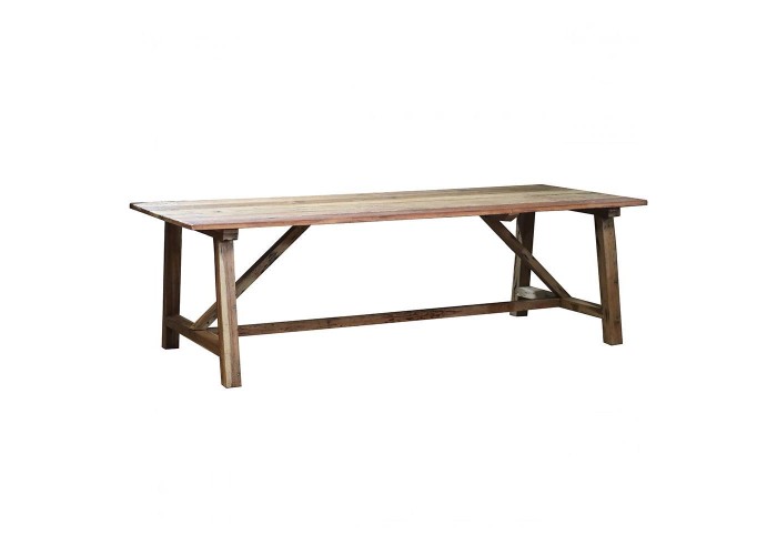 Τραπέζι Nextdeco Tribeca ανακυκλωμένο ξύλο teak - mahoni Υ73x90x180εκ. Τραπέζι Nextdeco Tribeca ανακυκλωμένο ξύλο teak - mahoni Υ73x90x180εκ.