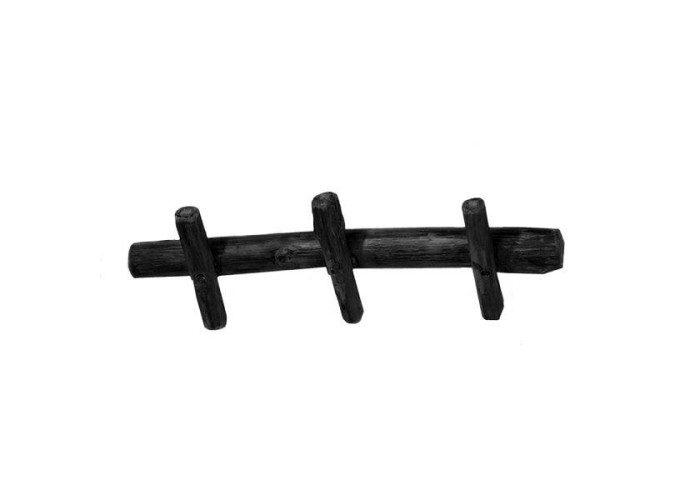 Κρεμάστρα τοίχου Nextdeco Tribeca ανακυκλωμένο ξύλο teak Υ12x5x35εκ.
