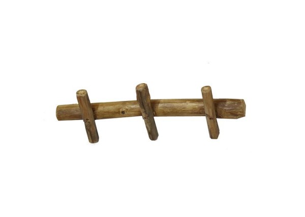 Κρεμάστρα τοίχου Nextdeco Tribeca ανακυκλωμένο ξύλο teak Υ12x5x35εκ.