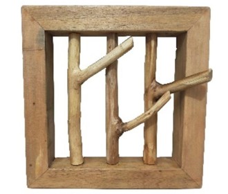Κρεμάστρα τοίχου Nextdeco Tribeca ανακυκλωμένο ξύλο teak Υ25x11/8x28εκ. Κρεμάστρα τοίχου Nextdeco Tribeca ανακυκλωμένο ξύλο teak Υ25x11/8x28εκ.