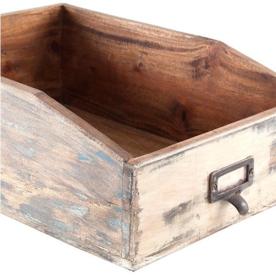 Κουτί Α4 Nextdeco Tribeca από ξύλο teak Y12x33x24εκ. Κουτί Α4 Nextdeco Tribeca από ξύλο teak Y12x33x24εκ.