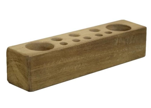Μολυβοθήκη Nextdeco Tribeca ανακυκλωμένο ξύλο teak Y8x8x36εκ. Μολυβοθήκη Nextdeco Tribeca ανακυκλωμένο ξύλο teak Y8x8x36εκ.