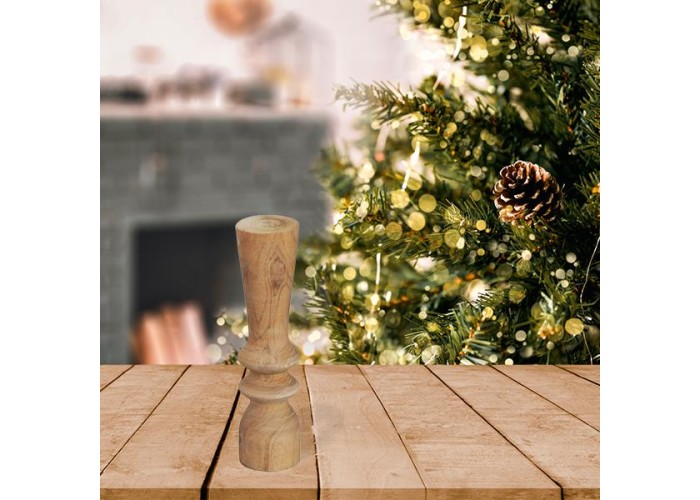 Κηροπήγιο Nextdeco Tribeca ανακυκλωμένο ξύλο teak Ø6x25εκ. Κηροπήγιο Nextdeco Tribeca ανακυκλωμένο ξύλο teak Ø6x25εκ.