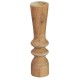 Κηροπήγιο Nextdeco Tribeca από ξύλο teak Ø6x25εκ.