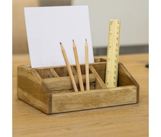 Μολυβοθήκη γραφείου Nextdeco Tribeca ανακυκλωμένο ξύλο mahoni 27x17x10εκ. Μολυβοθήκη γραφείου Nextdeco Tribeca ανακυκλωμένο ξύλο mahoni 27x17x10εκ.