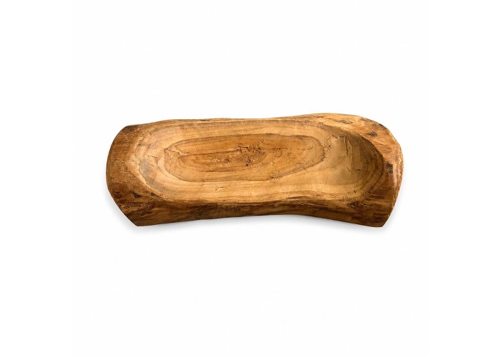 Μπωλ διακοσμητικό Nextdeco Tribeca ανακυκλωμένο ξύλο teak Y5x28x14εκ.