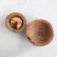 Μπωλ διακοσμητικό Nextdeco Tribeca από ξύλο teak Ø39x11εκ. Μπωλ διακοσμητικό Nextdeco Tribeca από ξύλο teak Ø39x11εκ.