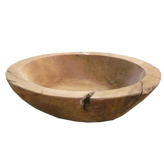 Μπωλ διακοσμητικό Nextdeco Tribeca από ξύλο teak Ø39x11εκ. Μπωλ διακοσμητικό Nextdeco Tribeca από ξύλο teak Ø39x11εκ.