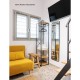 Σκαμπό Nextdeco Tribeca από ξύλο mahoni Υ50x30x50εκ. Σκαμπό Nextdeco Tribeca από ξύλο mahoni Υ50x30x50εκ.