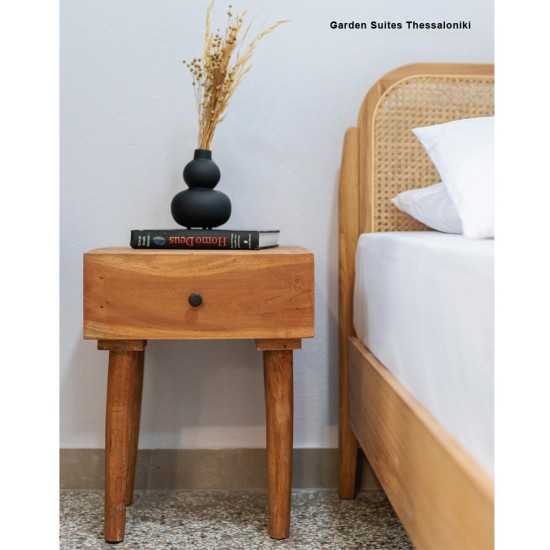 Κομοδίνο Nextdeco Tribeca από ξύλο teak Υ50x35x40εκ. Κομοδίνο Nextdeco Tribeca από ξύλο teak Υ50x35x40εκ.
