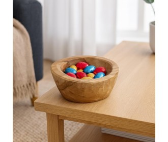 Μπολ Nextdeco ανακυκλωμένο ξύλο teak Υ7xØ15εκ Μπολ Nextdeco ανακυκλωμένο ξύλο teak Υ7xØ15εκ